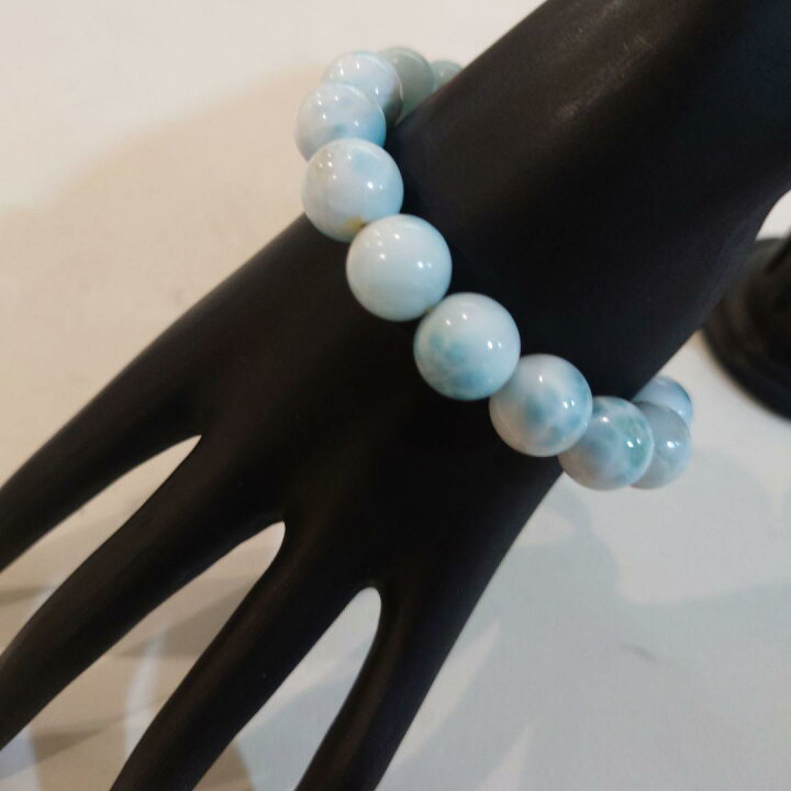 楽天市場】ラリマ 12mm ブレスレット パワーストーン ハンドメイド 