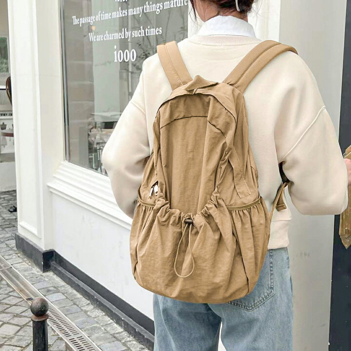 楽天市場】バックパック リュック レディース 超軽量 軽い ナイロン 