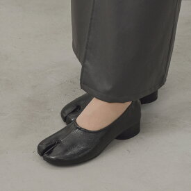 足袋 シューズ パンプス 黒 レディース ローヒール ギャザー 太ヒール シューズ 柔らかい 歩きやすい 脱げない 痛くない 幅広 仕事 オフィス おしゃれ きれいめ 可愛い フォーマル 送料無料 [b106-2]