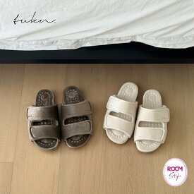 【3/10 12:00〜予約分再販】 ダイエット スリッパ 後傾設計 sonoca さん ROOM コラボ tukn. 洗える 中敷 むくみ軽減 体幹 インナーマッスル 姿勢矯正 マジックテープ 調整可 室内用 履くだけ フリーサイズ レディース メンズ おしゃれ かわいい [7507]