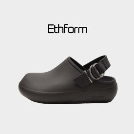 クーポン対象外 【公式取扱店】Ethform エフォームジャパン Terre Toru サボサンダル 厚底 クロックサンダル