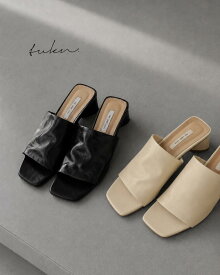 ワイドミュールサンダル レディース ワイドベルト サンダル ミュール エナメル パテント ブロックヒール 太ヒール スクエアトゥ 痛くない 歩きやすい 春夏 新作