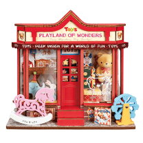 ミニチュアキット 組み立て おもちゃ の 家 ROBOTIME Rolife DIYミニチュアドールハウスキット DG162 No 17 喫茶店 組立説明書 日本語版 m-s ネコポス不可 ミニチュアキット,ROBOTIME,ROLIFE ミニチュアルームシリーズ MINIATURE MARKET ミニチュア マーケット