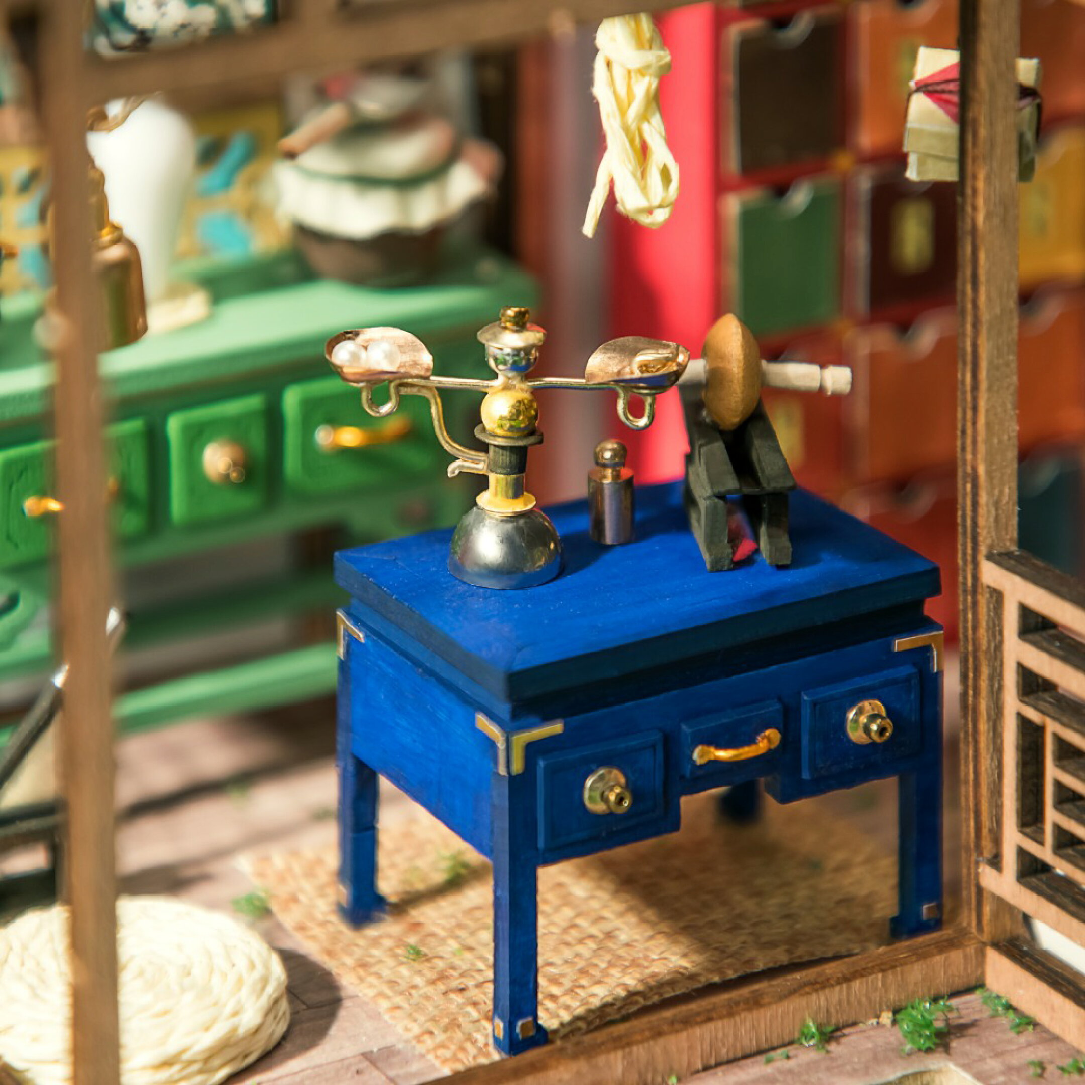つくるんです　SN008 サイシャンカン（采香斋）　ミニチュアハウス　中華　チャイナ　中国