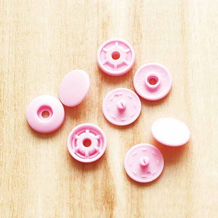 楽天市場】打ち具がいらない プラスチック スナップ ボタン ぼたん 釦  