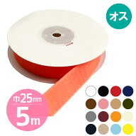 マジックテープ エコマジック 縫製用 巾25mmx5m Aオス 面ファスナー 縫い付け 業務用 取寄