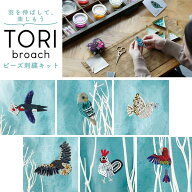 TORI broochキット ビーズ刺繍キット キット 刺しゅうキット