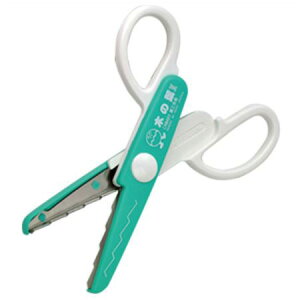 ピンキングはさみ 木の葉(変則ギザ刃)紙用