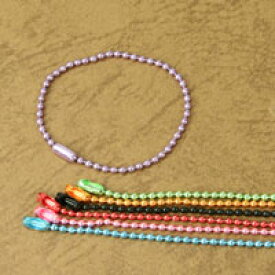 楽天市場 カラーボールチェーン チェーン アソート 1 5mm 10cm 9色セット つくる楽しみ 手芸材料の専門店 つくる楽しみ