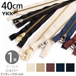  t@Xi[ 40cm 5 S[h Vo[ AeB[NS[h YKK (1{) HJ[t@Xi[ I[^