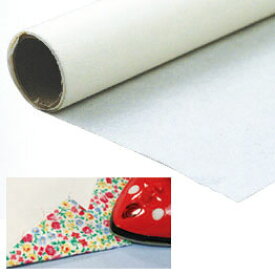生地 生地の裏打ち材料 布用 ホットメルト紙 ( 裏打ち紙 ) 巾49cm×1.5m巻 特厚タイプ ( 0.2mm ) CTN-14 | つくる楽しみ
