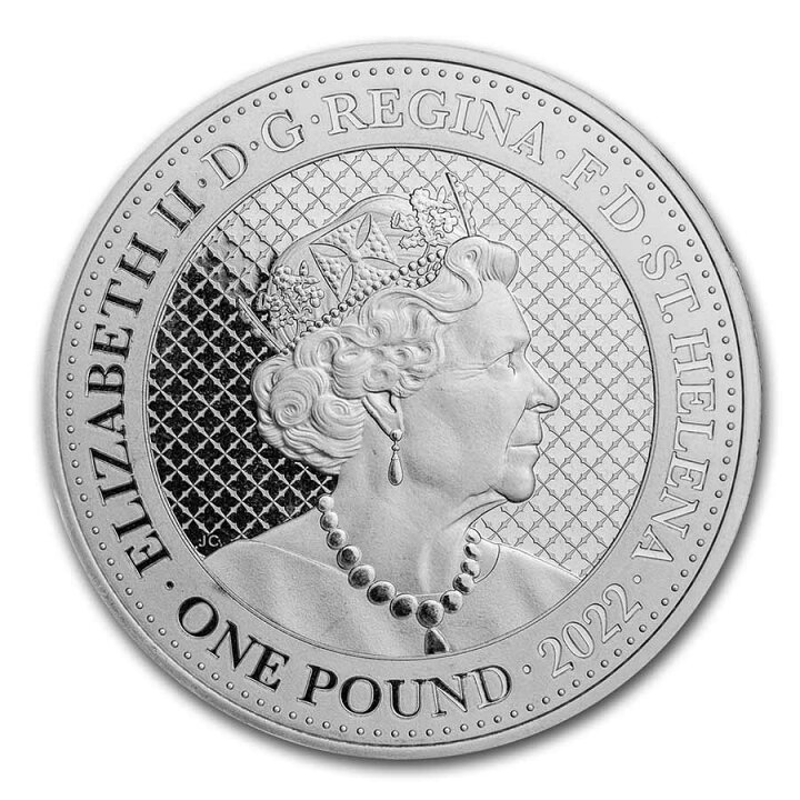 楽天市場】【2022年新品 コブラ銀貨】イギリス領セントヘレナ インド 