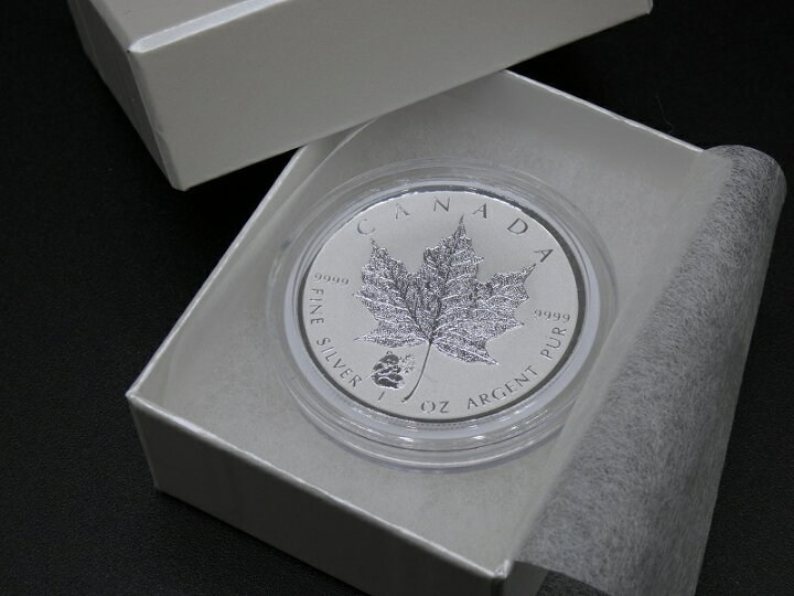 楽天市場】【2016年中古 メイプルリーフ パンダ銀貨】カナダ メープル 