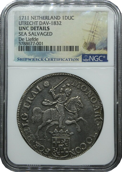 楽天市場】シルバーライダー NGC鑑定 1711年 オランダ 銀貨 