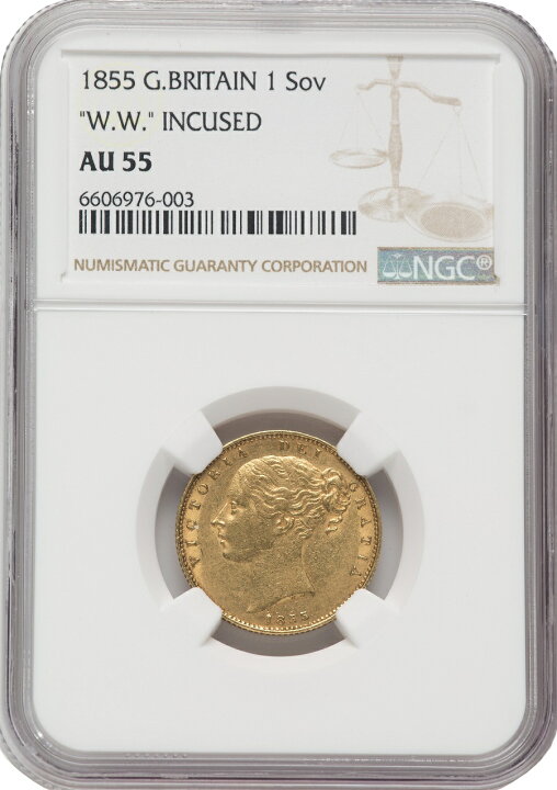 楽天市場】NGC鑑定 1855年 AU55 イギリス ビクトリア女王 ソブリン金貨 