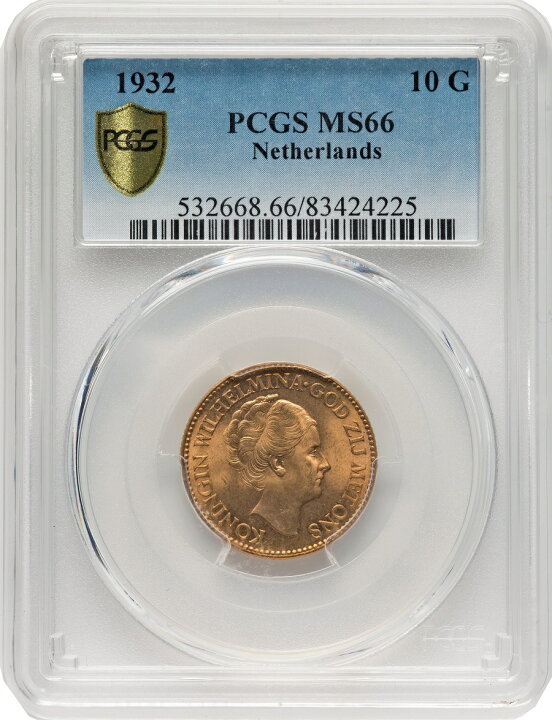 楽天市場】高鑑定 1932年 オランダ 10ギルダー金貨 10グルデン金貨 