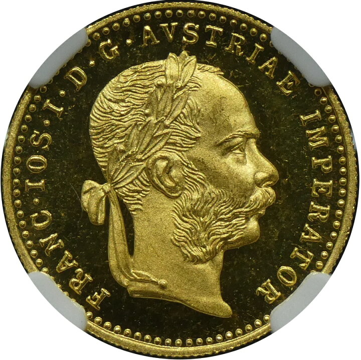 楽天市場】1915年 オーストリア フランツ ヨーゼフ1世 ダカット金貨 