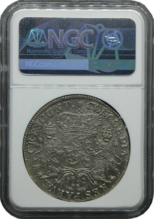 楽天市場】シルバーライダー NGC鑑定 1742年 オランダ 銀貨 