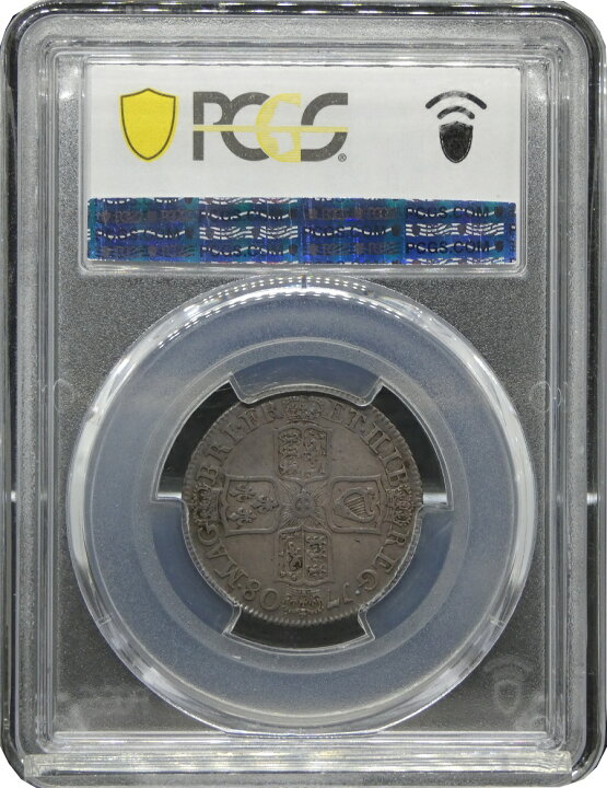 楽天市場】PCGS AU58 アン女王 1シリング銀貨 PCGS鑑定 1708年 