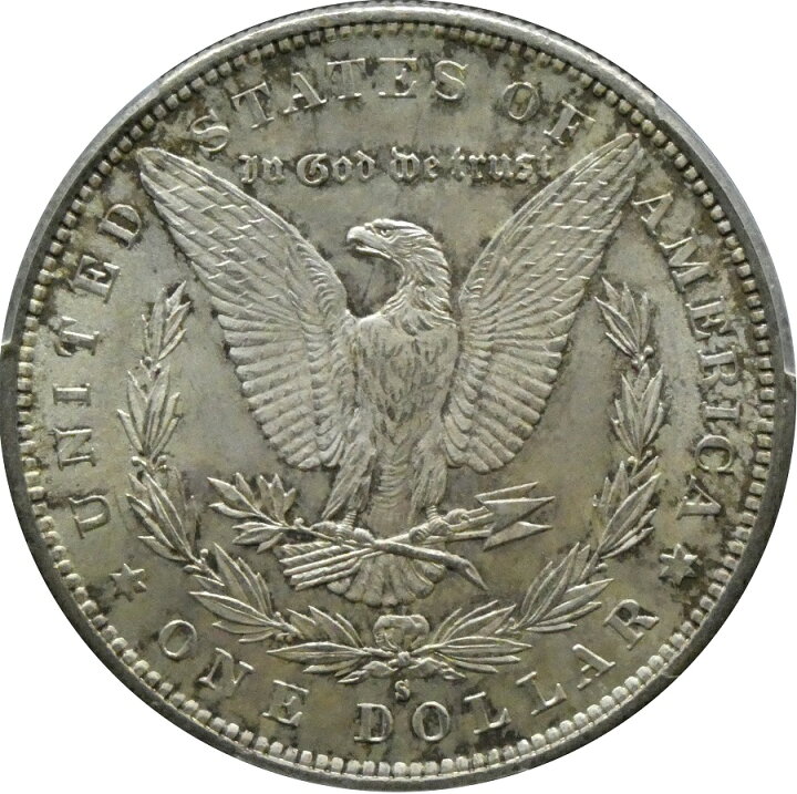 楽天市場】PCGS MS64 アメリカ モルガンダラー モルガン1ドル銀貨 