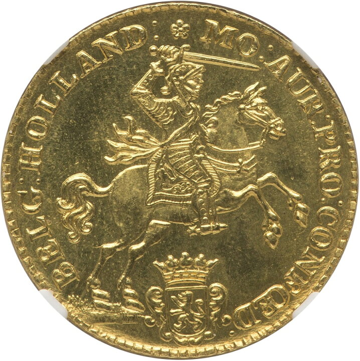楽天市場】NGC MS66 1750年(1960年再鋳) オランダ ゴールドライダー 14 
