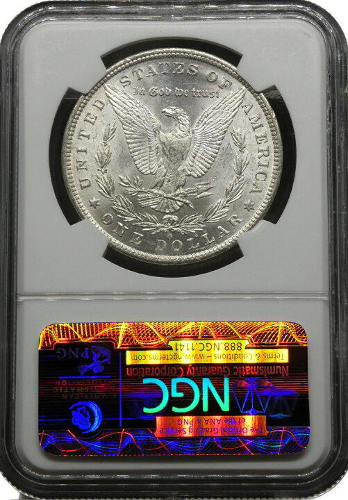 楽天市場】NGC MS64 アメリカ モルガンダラー モルガン1ドル銀貨 