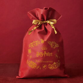 《単品》タリーズ 公式 ハリー・ポッター ギフト バッグ （レッド）