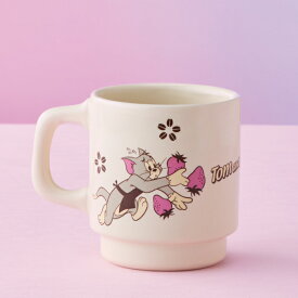 公式 タリーズ トムとジェリー スタッキング マグ （ アイボリー ）