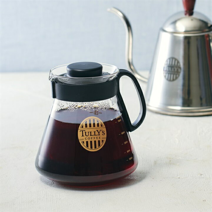 楽天市場】タリーズ コーヒーサーバー 800ml ハンドドリップ 珈琲 