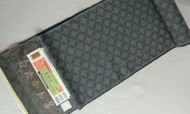 おしゃれきもの　着尺経済産業大臣指定　伝統的工芸品置賜紬　白鷹板締絣　小松織物工房　小松紀夫送料無料