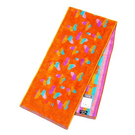 【送料込み】タオル　横浜ナナ　湘南ナナ　NANA　フェイスタオル ハーフ　パピヨン　オレンジ多色　nn-fth7-K2