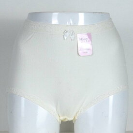 【送料込み】ショーツ　テフテフ　まいてふてふ　ふわふわコットン　ショーツ（アウトゴム　オフホワイト　サイズ　L　TF-AP02L-A