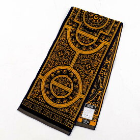 【送料込み】タオル　横浜ナナ　湘南ナナ　NANA　フェイスタオル ハーフ　ドーム柄　クロイエロー　nn-fth27-V