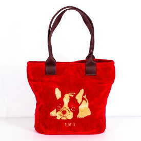 【送料込み】バッグ　横浜ナナ　湘南ナナ　NANA　H1バッグ 　フレンチブルドッグ　アカベージュ　nn-H1-12C