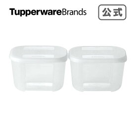 【公式】タッパーウェア フリーザーメイトS＃2（2）　タッパーウェア　タッパー　冷凍保存容器