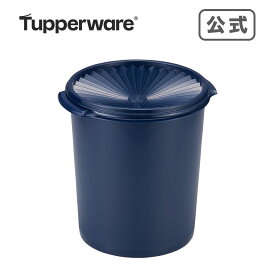 【公式】タッパーウェア　マキシデコレーター ノクターナルシーブルー　タッパー　乾物保存　保存食