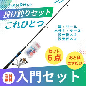 【入門セット】 投げ釣りセット PG ミニコンパクトちょい投 セットSP PL600GS プロマリン 初心者セット 入門セット 子供用竿 　レジャーセット