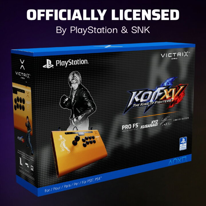 楽天市場】【Victrix公式ストア限定】 Victrix Pro FS PS5 KOF Kyo 