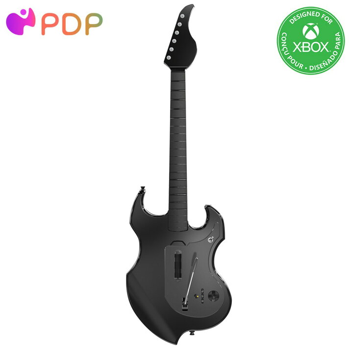 楽天市場】Xbox公式ライセンス PDP RiffMaster ワイヤレスギター 