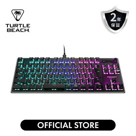 ゲーミングキーボード Vulcan TKL AIMO Linear Red Switch JP Layout 日本語配列 TURTLE BEACH タートルビーチ 超薄型デザイン キー安定技術 TBK-2001-01-JP