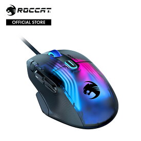 ROCCAT Kone XP アッシュブラック エルゴノミック 3D RGB ゲーミングマウス 国内正規品
