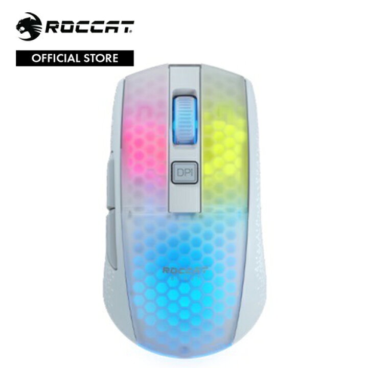 楽天市場】BURST PRO AIR ホワイト 軽量光学式ワイヤレス RGB 