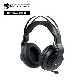 ROCCAT ロキャット Elo 7.1 Air ワイヤレスサラウンドサウンド RGB ゲーミングヘッドセット PC PS5 PS4 Switch 国内正規品 ROC-14-140-02 ブラック
