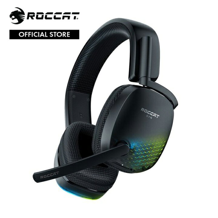 楽天市場 Sale Roccat ロキャット Syn Pro Air ワイヤレス 3d Audio Rgb ゲーミングヘッドセット 無線 ドイツデザイン Pc Ps5 Switch 国内正規品 Roc 14 150 01 ブラック Turtle Beach公式楽天市場店