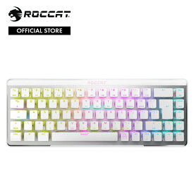 ROCCAT Vulcan II Mini Air ホワイト 日本語配列（ISO）赤軸スイッチ ワイヤレス ゲーミングキーボード ロキャット ROC-27-028