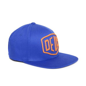 [���K�i �������b�s���O��] DEUS EX MACHINA ( �f�E�X�G�N�X�}�L�i ) �L���b�v /SUMMER SHIELD CAP - ROYAL BLUE / DMS57535�@ �f�E�X �G�N�X �}�L�i DEUS�̃L���b�v �yt79�z �u���[ �I�����W ��