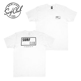 [送料無料] OAKLAND SURF CLUB (オークランドサーフクラブ) / 半袖 Tシャツ / COLISEUM TEE - WHITE / MADE IN THE U.S.A. / メンズアメカジ　サーフブランド カリフォルニア california 【t79】