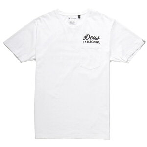[���K�i �������b�s���O��]DEUS EX MACHINA ( �f�E�X�G�N�X�}�L�i ) / ���� �|�P�b�gT�V���c / VENICE ADDRES TEE - WHITE / DMS41065A / �����Y �z���C�g �� �f�E�X �G�N�X �}�L�i DEUS��T�V���c 19SS ���̓� ����