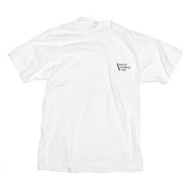 PACIFIC STANDARD TIME / パシフィックスタンダードタイム / LOGO SS TEE - WHITE / 半袖Tシャツ / MADE IN USA / カリフォルニア LA サーフブランド スケートブランド