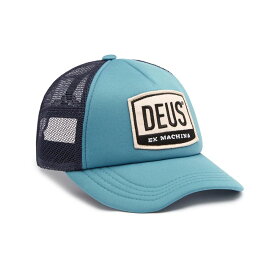 [正規品 無料ラッピング可] DEUS EX MACHINA ( デウスエクスマキナ ) メッシュキャップ 帽子 / MORETOWN TRUCKER - DARK BLUE / DMP87096 / メンズ レディース ユニセックス 青 ブルー　